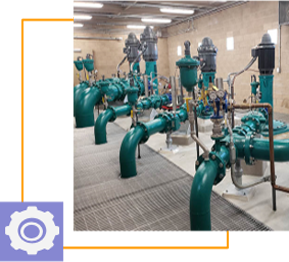 ایستگاه­ پمپاژ و خطوط انتقال آب