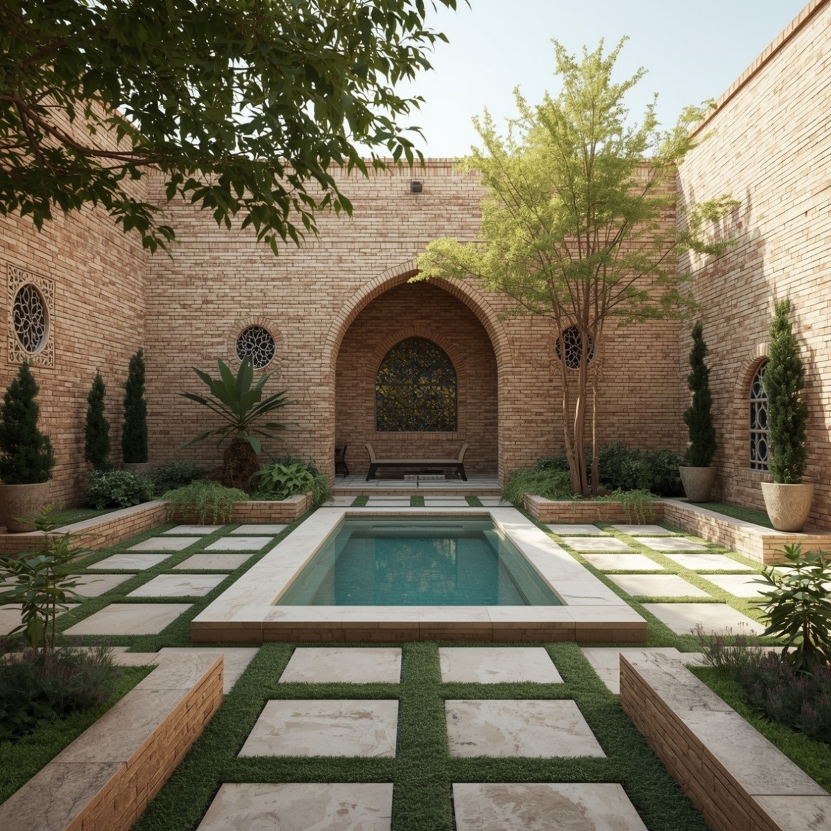 اهمیت طراحی فضای سبز و انتخاب المان‌ها و گیاهان متناسب با اقلیم-قطراب