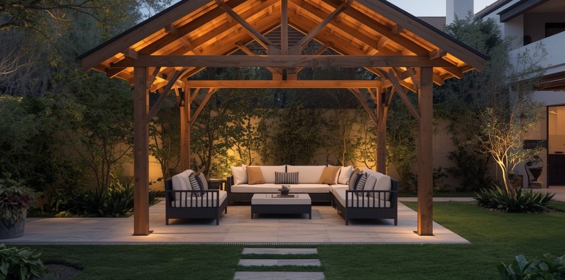 سازه‌های سبک چوبی و فلزی برای ساخت آلاچیق و پرگولا-قطراب