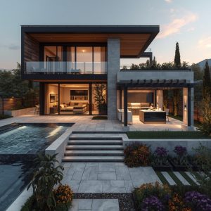 طراحی انواع ویلا در ایران و اهمیت فضای سبز متناسب با اقلیم‌های مختلف-قطراب