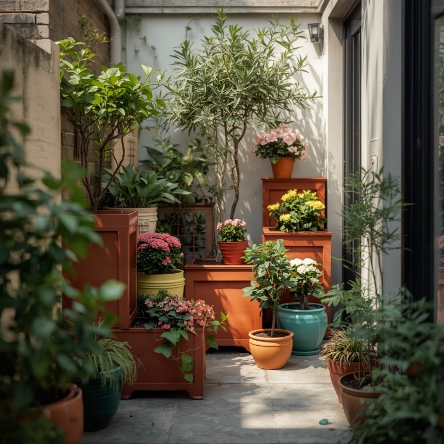 ۱۰ ایده خاص برای طراحی فضای سبز حیاط کوچک-قطراب