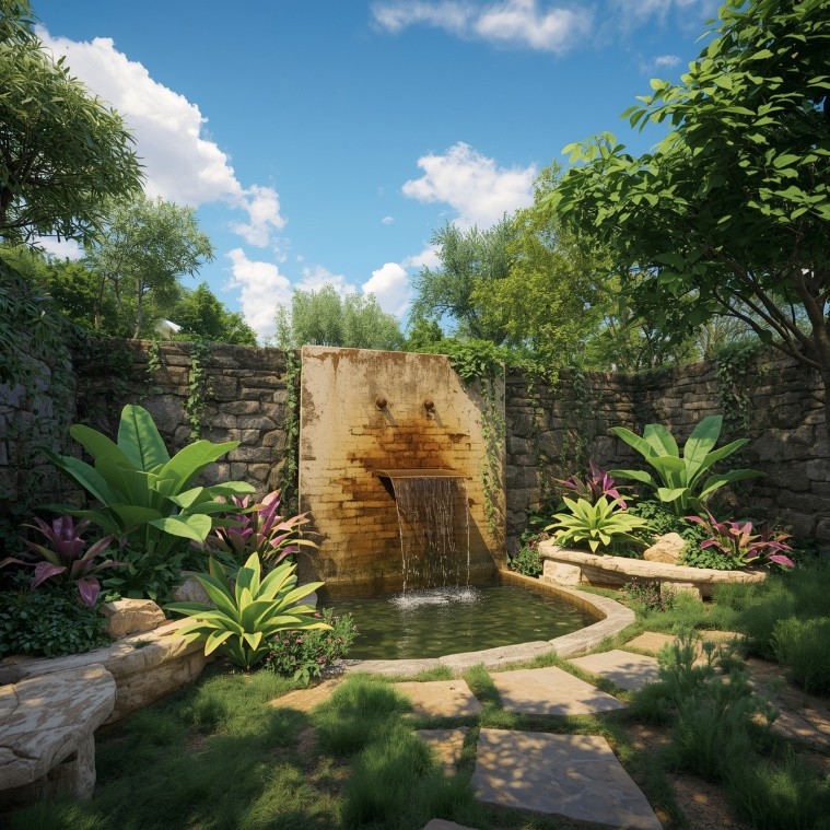 ۱۰ ایده خاص برای طراحی فضای سبز حیاط کوچک-قطراب